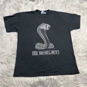 Vintage Youth Shelby Cobra Car Black T Shirt